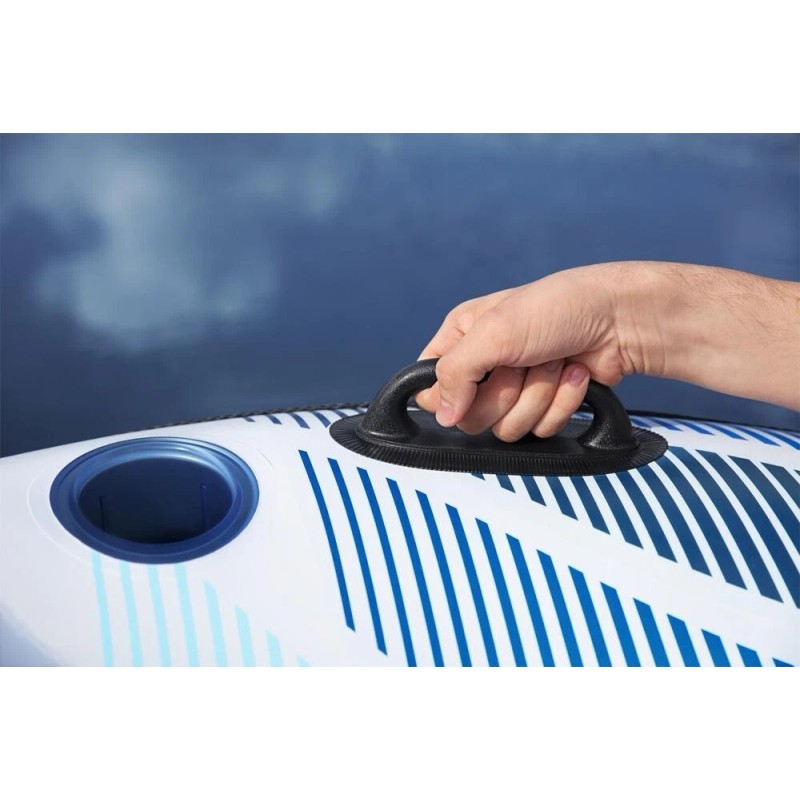 COOLERZ 48" Rapid Rider Swimming Pool Inflatable Float 2 Cup