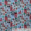 Michael Miller Fabric BonEful FABRIC FQ Cotton Quilt Red Gold