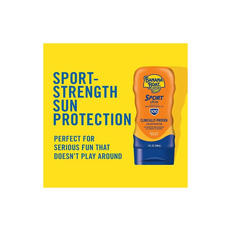 Banana Boat Sport Ultra, loción protectora solar de amplio espectro,