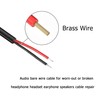 YAODHAOOD Replacement 3.5mm Female Plug to Bare Wire Open End