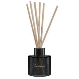 Scentiment Day Dream Reed Diffuser - Black Glass | 100ml | Long-Lasting Home Fragrance | Includes Reed Sticks & 120ml Day Dream Reed Diffuser Oil