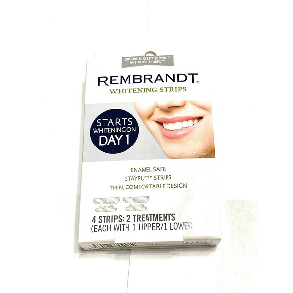 Whitening Strips Rembrandt 4 strips 2 treatments