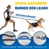 Hands Free Dog Leash with Pouch,Adjustable Waist Running Leash with