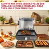 Griddle Plate for Ninja Sizzle Smokeless Grill GR101, Flat Top