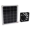 10W Solar Panel Exhaust Fan Waterproof Solar Powered Attic Ventilator