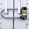 4 Digit Combination Padlock - 12cm/5 inch with Long Shackle
