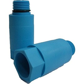 206383 Blue Plug, 15A (1/2), Pack of 10