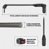 1Pcs Combination Bike Lock Cable, Heavy Duty Anti Theft Bike,