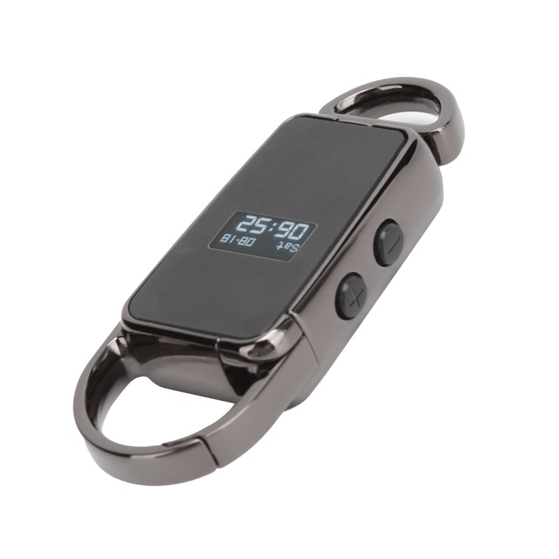S23 Black Mini Key Ring Shape USB Flash Drive MP3