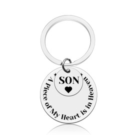Sympathy Gifts for Loss of Son Memorial Gift Keyring for Infant Loss of Baby In Memory of Son Gift Loss of Son Keychain Miscarriage Remembrance Gift Grieving Mother Gift for Women Bereavement Gifts