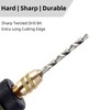Extra Long Straight Shank Twist Drill Bits, 9mm Extension High