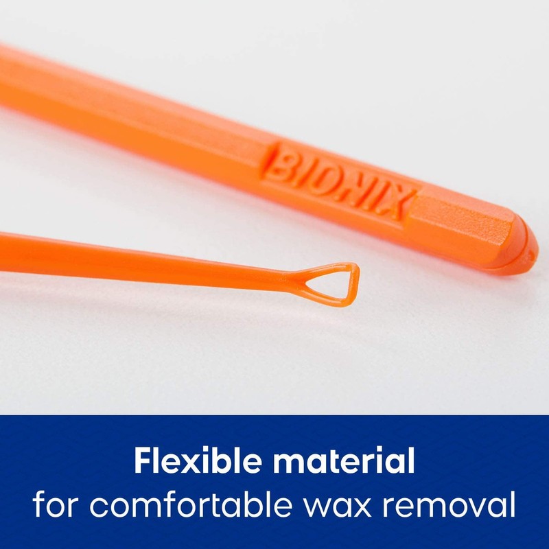 Bionix Bionix - Orange ControLoop Ear Curette Tool, Earwax Removal