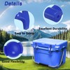 RUHUALIFE 2 Pack Blue Lid Latches Replacements Hard Cooler Handle