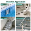 Haetyieh Pool Rubber Anti Slip Tape 2in x 15ft, Waterproof