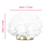 Feather Table Lamp USB Type C 5V Touch Control Stepless