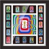 Premium 16City Commemorative Sports Pin Frame Set Limited Edition Wall