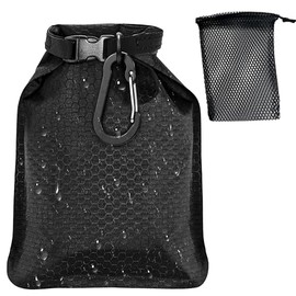 Funda impermeable para jabón de viaje con bolsa de malla, recipiente de jabón de secado rápido, soporte para jabón de barra de tamaño estándar, Negro,