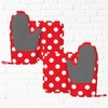 Red and White Polka Dot Oven Mitts and Pot Holders