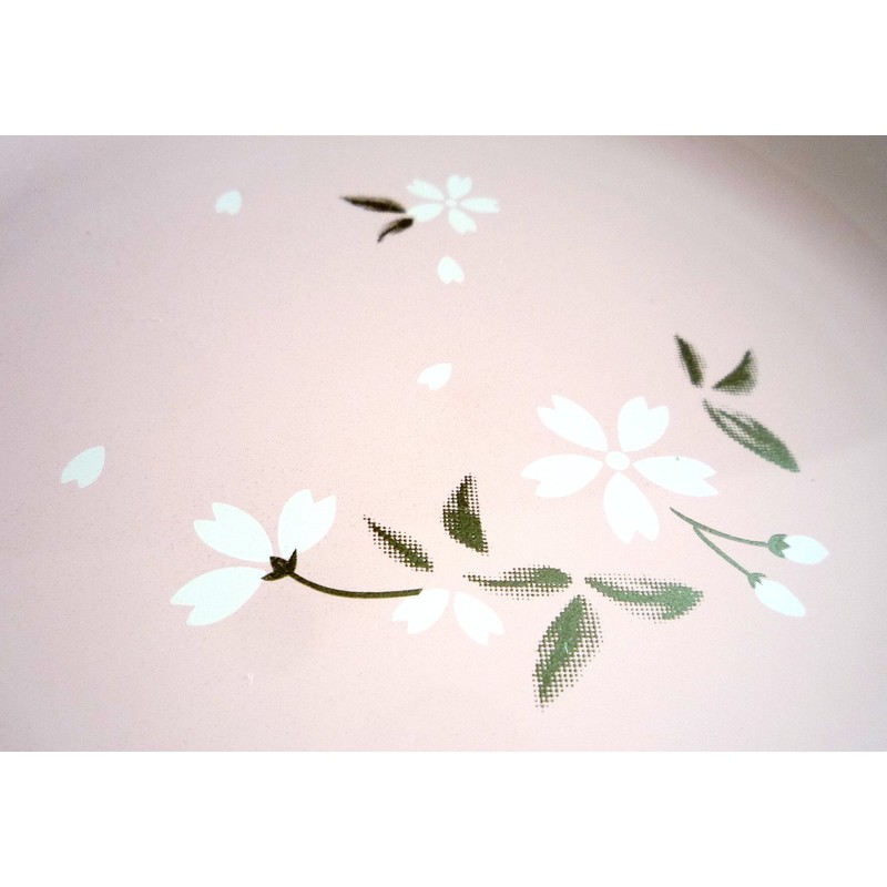 Ikeda 66020 Yamanaka Lacquer Tableware Pastry Bowl, Sakura Makie