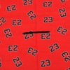 SHABIER Red Big Golf Towel with No.23 Design Golf Microfiber