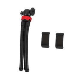 KOMBIUDA Adjustable Phone Tripod with Clip Versatile Tabletop Tripod for Cameras Smartphones Lightweight Portable Design for Easy Setup for Photography and Live Streaming