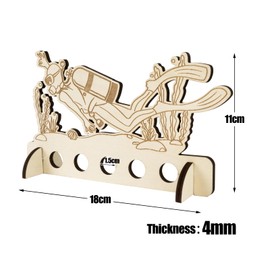 BOFUNX Money Gift Diver Gift Idea Wooden Diver Gifts for Men Original Money Gift for Birthday Family Friend Colleague