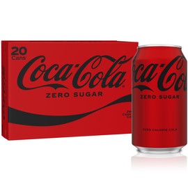 Coke Zero Sugar Diet Soda, 12 Fl Oz (pack of 20)