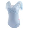 [Daydance] Ballet Leotard, Adult, Ballet Leotard Mesh with Ruffle Sleeve,