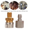 1/8 BSPP Quick Connector, Quick Disconnect Connector Stainless Steel Adapter,