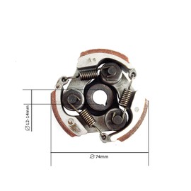 HMParts Kupplung ALLE Typen 47/49 CCM - Performance Mini Quad/Dirt Bike/Pocket Bike