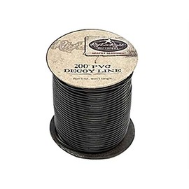 Rig'em Right Waterfowl PVC Black Decoy Line, Tangle Free, Rot Resistent (200 Foot Spool)