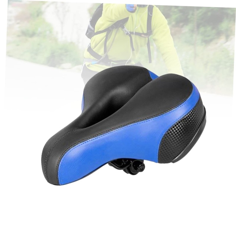 Outanaya Memory Foam Wide Bike Seat Electric Vehicle Saddle Comfortable