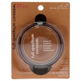 CoverGirl Sculpt Expert Bronzer - 100 Sunlight For Women 0.39 oz Bronzer