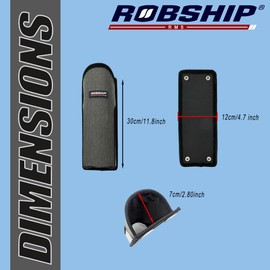 Robship Holder Winch Handle MK2 for Boats Durable and Ergonomic Design, Navyline - Medium