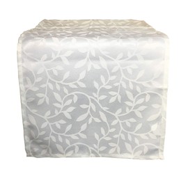 Leaf Pattern Table Runner Dining Kitchen Linen Tableware Tablecloth Cover 13" x 72" (Cream)