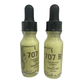 Generic Set of 2 bottles Hypoallergenic Formula 707 B for damaged hair, Yellow