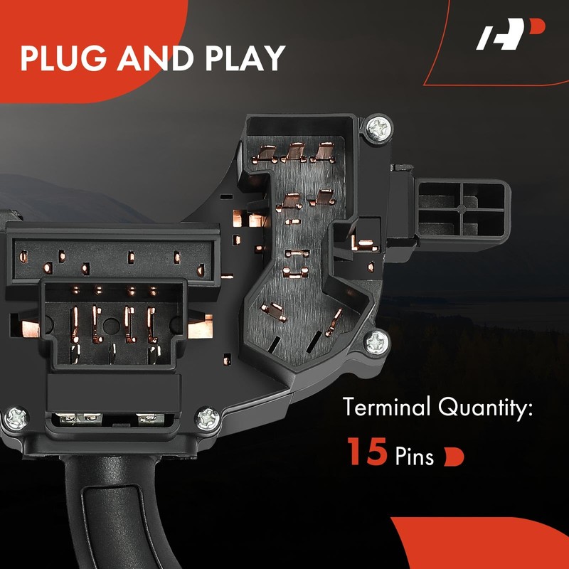 A-Premium Turn Signal Switch, Windshield Wiper Washer, Hazard Warning Flasher,