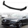 DTOUCH For 2013-2021 Acura ILX Gloss Black Front Bumper Lip