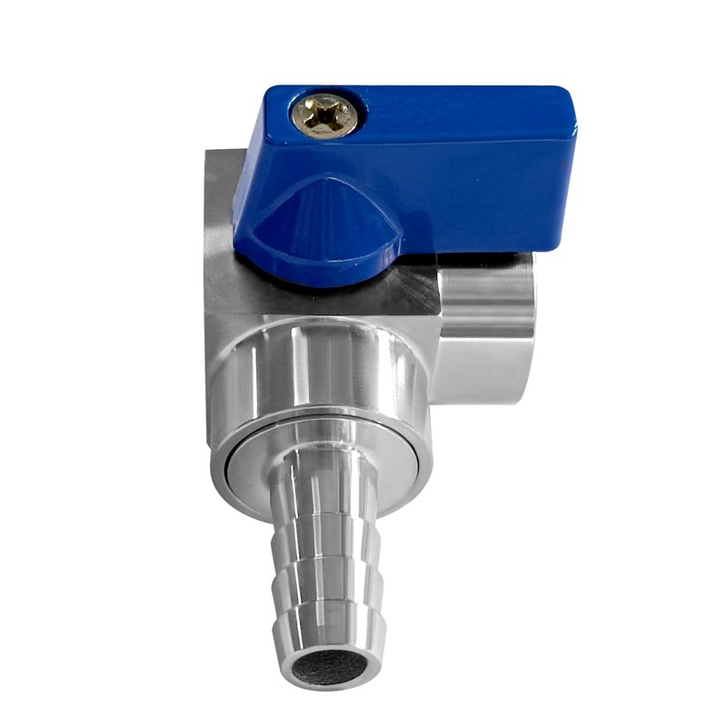 Beduan Stainless 3/8" Barbed x 3/8" NPT Female 90 Degree