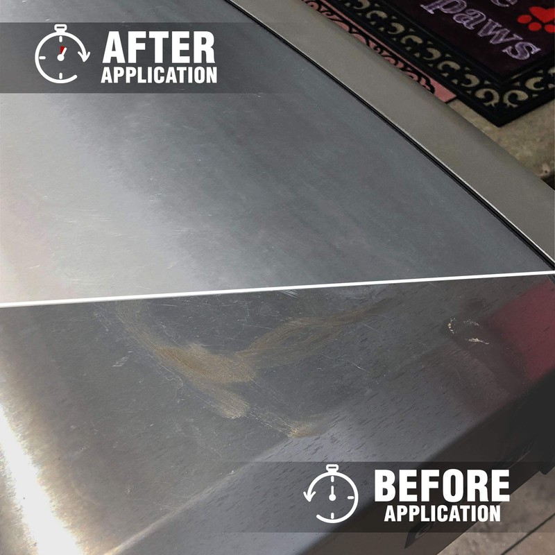 Milsek Stainless Steel Cleaner - Multipurpose Cleaning Supplies for Home