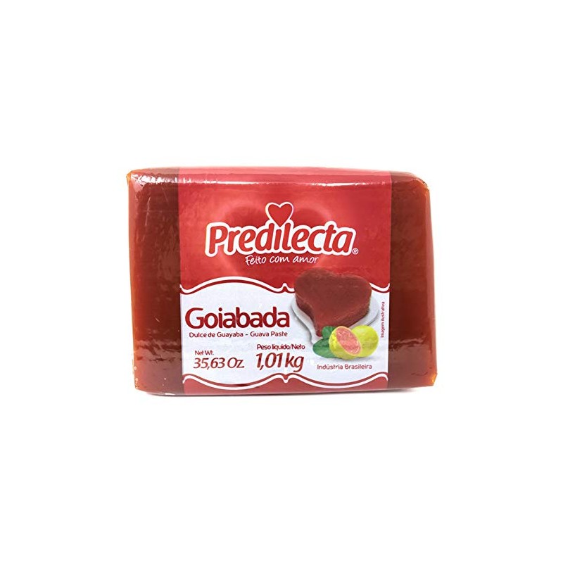 Predilecta Guava Paste - 35.63oz,Goiabada Predilecta - 1.01kg - (PACK