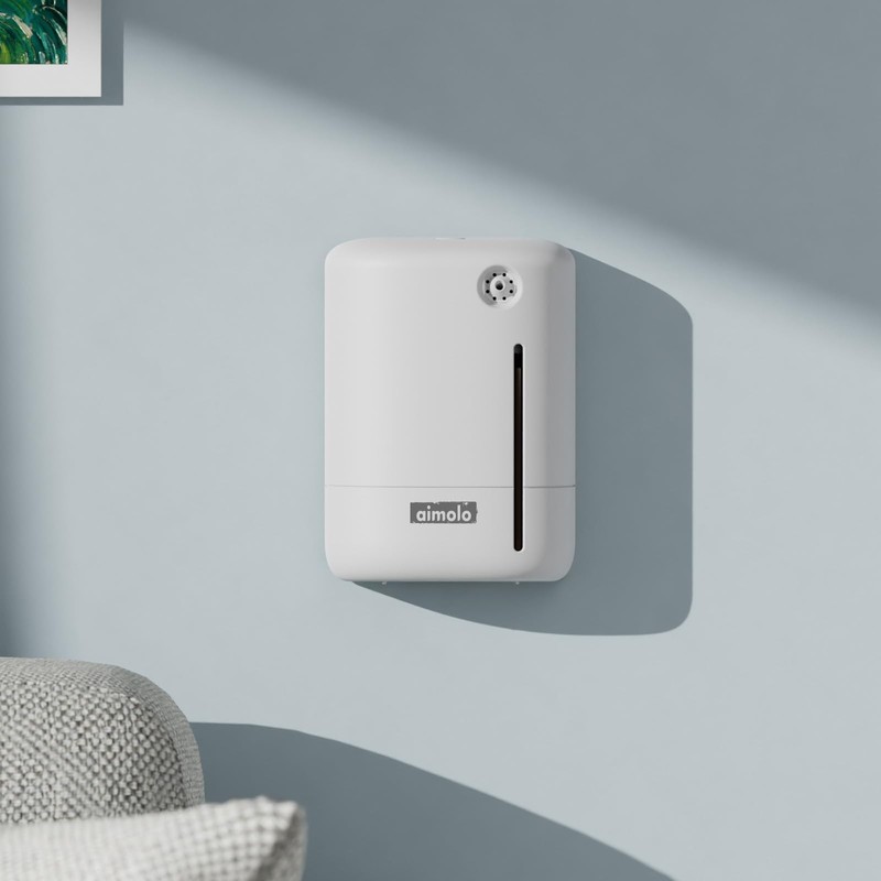 AIMOLO Waterless Essential Oil Diffuser, WiFi App Control, Quiet Scent