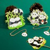 YUERANXUAN Metal Panda Bookmarks with Pendants, Cute Bookmarks, Anime Bookmarks,