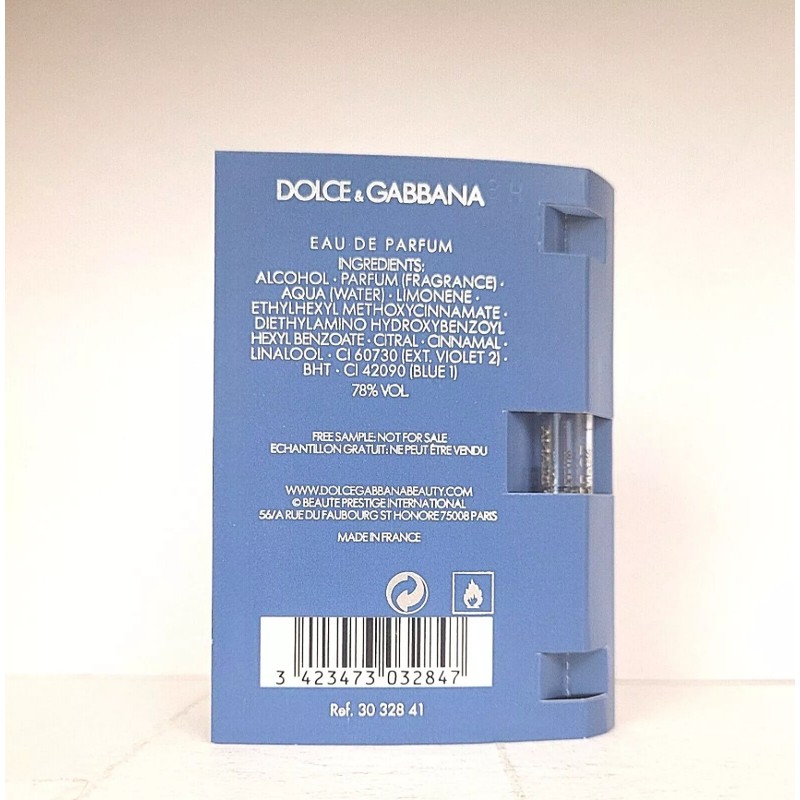 Light Blue Dolce & Gabbana Women 0.05 Oz Eau Intense