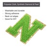 sourcing map Chenille Letters N Patches Large Size 80mm/3.15 Inch