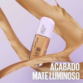 Maybelline Super Stay Lumi Matte Base de Maquillaje Líquida, Alta Cobertura con Acabado Mate Luminoso, Tecnología Lightwear 30H de Duración, Tono 119 
