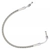 AAOK Stainless REAR BRAKE HOSE for 1963 - 1972 Harley