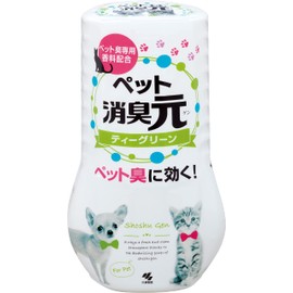 Shoshumoto Pet Deodorizing Air Freshener, For Rooms, Tea Green, 13.5 fl oz (400 ml)