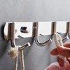 ERBO Stainless Steel Coat Rack with 6 Hooks, Coat Hook