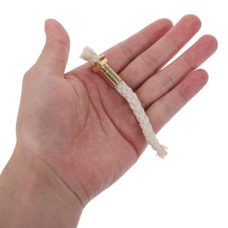6Pcs Metal Wick Holder Tubes for Kerosene Lamp Burner Repair